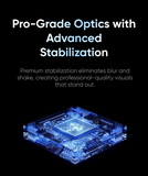 OZADE AI Smart Mirror Camera: Takes Photos, Records 4K Videos, Makes Calls, Translates Audio Recordings, Creates Large Models, and Recognizes Images G01