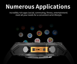 OZADE HD300pro Sports GPS Waterproof Smartwatch Heart Rate Health Monitor Bluetooth Calling Watch