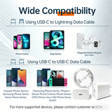 OZADE iPhone 17 16 15 Charger Fast Charging 20W PD USB C Wall Charger Compatible iPhone 17/16/15/14/Pro/Pro Max/Mini/Xs Max/XR/X, iPad